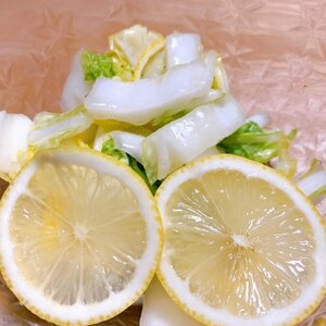 ☆白菜のレモンマリネ♡中華風☆